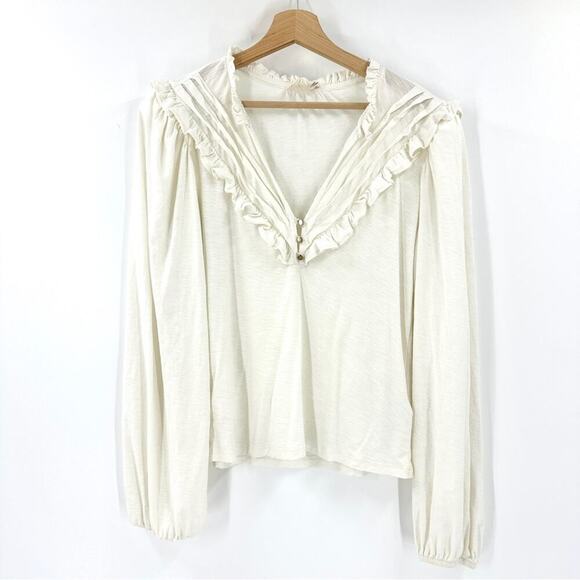 Nation LTD Quintana Yoked Top Sz M - Picture 7 of 12